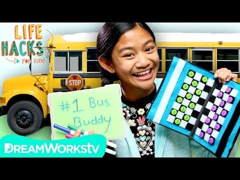Bored On a Bus Hacks | LIFE HACKS FOR KIDS