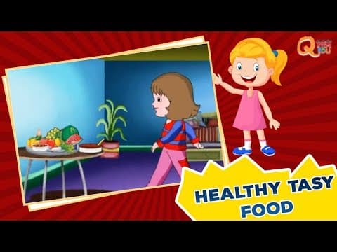 Animated Story for Kids | Healthy & Tasty Food | Helping Everybody | I Am Special