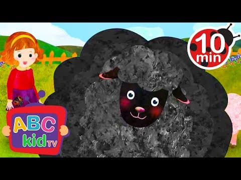 Baa Baa Black Sheep!🐑 Sing& Learn ABCs! | Animal Stories for Toddlers - ABC Kid TV | Nursery Rhymes