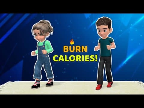 25/30-MINUTE FULL-BODY WORKOUT FOR KIDS: GET READY TO BURN CALORIES!