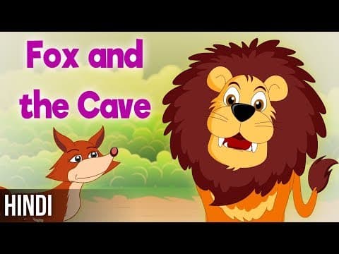 लोमड़ी और गुफा-Fox and the Cave | Moral Stories for kids | Fairy Tales in Hindi
