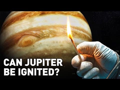 Can Fire Take Down the Giant Gas Planet Jupiter?