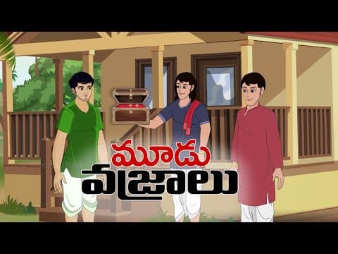 Moodu vajralu - మూడు వజ్రాలు - stories in telugu