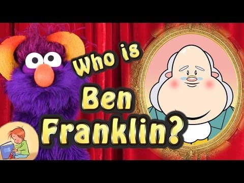 Benjamin franklin for kids – ben franklin kite experiment – electricity for kids