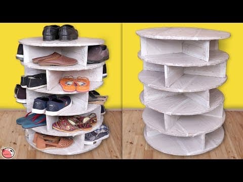 UseFull...Shoes Stand !! Best Out Of Waste Organization Idea 2019 || DIY Shoes Rack