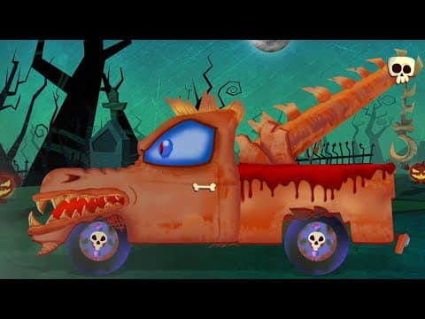 Scary Tow Truck + Many More Spooky Cartoon Videos For Kids