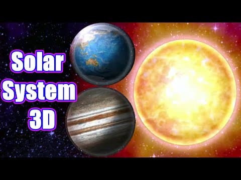 Solar System 3D