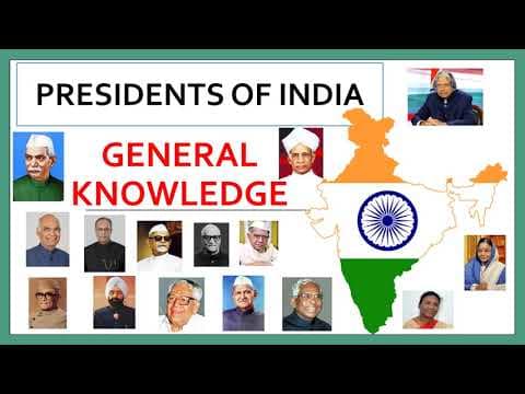 PRESIDENTS OF INDIA || GENERAL KNOWLEDGE || LIST OF PRESIDENTS OF INDIA