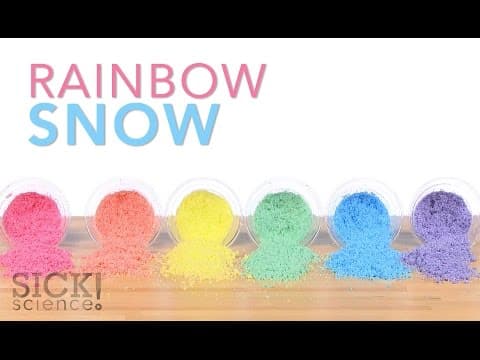 Rainbow Snow - Sick Science