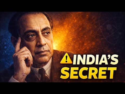 डॉ. होमी भाभा की Atomic Energy Story – India का Nuclear Hero !