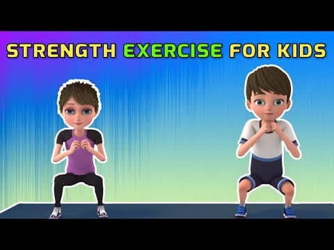5-DAY EXERCISE FOR CHILDREN: STRENGTH TRAINING CHALLENGE | Kids Exercise