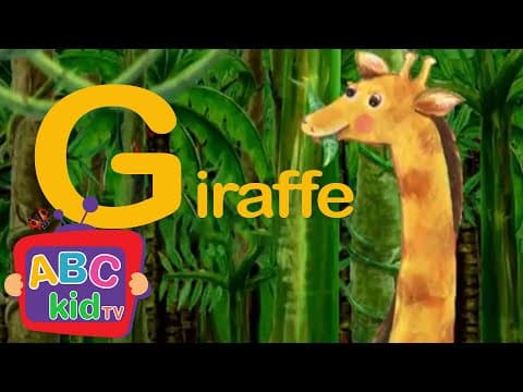 🦒 Learn the ABCs: “G” is for Giraffe! | Fun Alphabet Song for Kids | ABC Kid TV 🎶