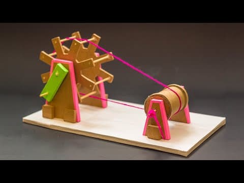 School Science Projects | Charkha Model