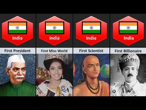 First Things of India