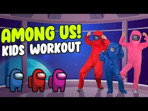 Kids Workout: AMONG US VIDEO GAME (THIS or THAT Workout)