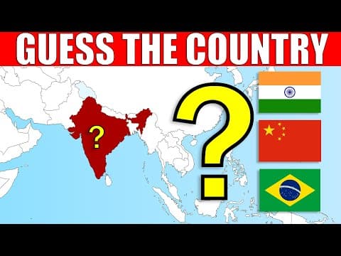 Guess The Country on The Map