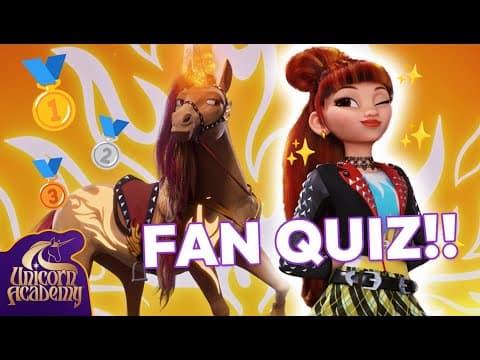 OLYMPICS EDITION Unicorn Academy Fan Quiz! 🥇 | Games for Kids
