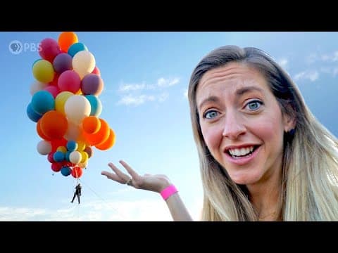 I WAS THERE! How David Blaine flew helium balloons to the height of jets