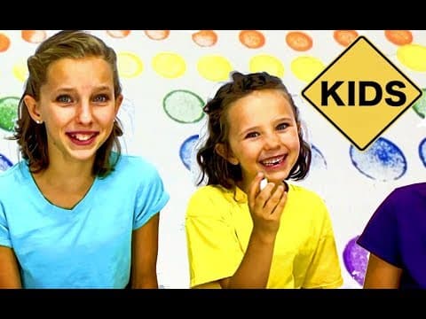Learn English Colors Rainbow Paint Dots