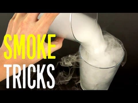 8 amazing smoke experiments & tricks