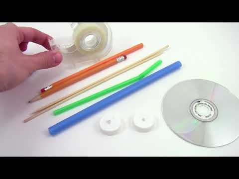 How to Make an Axle for a Balloon Car - YouTube