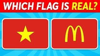 Guess The Correct Flag  | 50 Flags Quiz