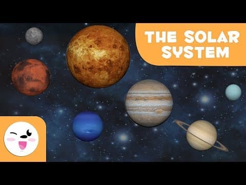 The Solar System 3D animation for kids - Educational video