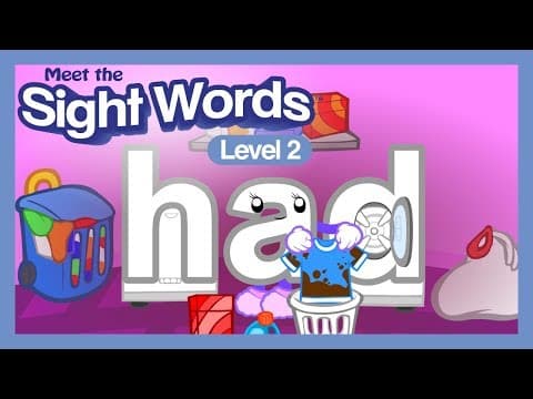 Meet the Sight Words Level 2 - had