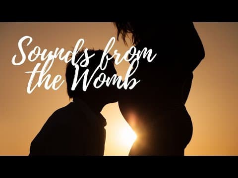 Womb sounds to help babies sleep