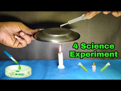 Easy Science Experiments to do at Home for kids