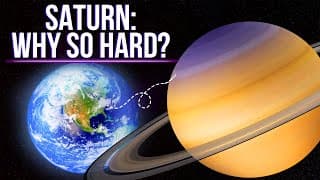 Why Is It So Difficult To Get To Saturn