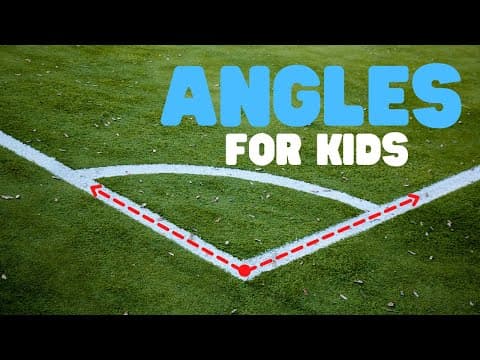 Angles for kids - a fun and engaging intro into the world of angles for kids