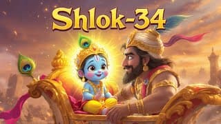 Bhagavad Gita Chapter 1 – Shloka34 ️ | भगवत गीता अध्याय 1 का श्लोक 34