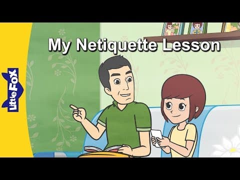 My Netiquette Lesson-Friendship-Educational Stories for Kids
