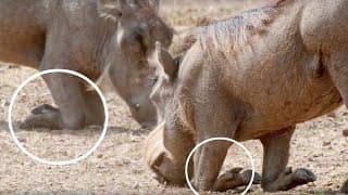 How Do Warthogs Dig | Animals Got Talent