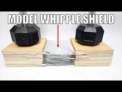 Protect Spacecraft from Space Debris: Make a Model Whipple Shield | Science Project - YouTube