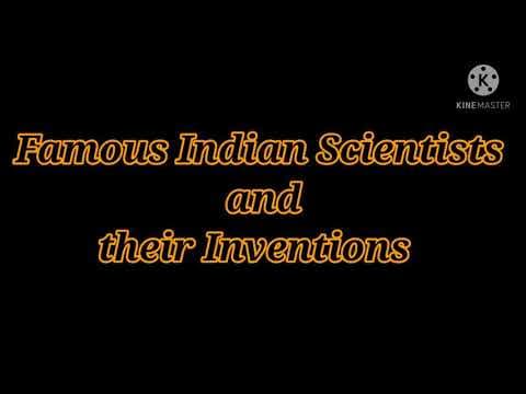 Famous indian scientists and their inventions part -1