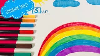 COLORING SKILLS Teletherapy l Occupational Therapy Mock Idea for School Children l OT Telehealth