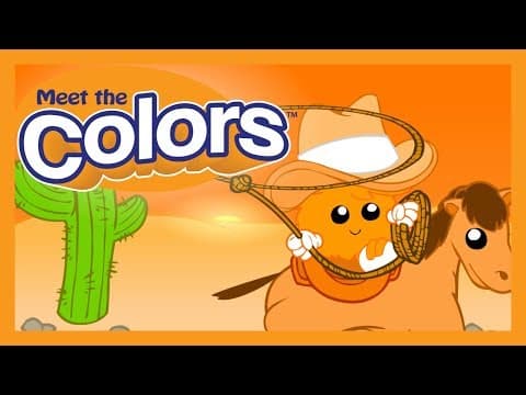 Meet the Colors - Orange