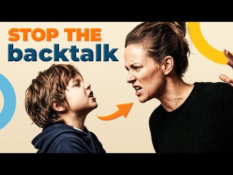 The 3 Second Response That Stops Backtalk Completely