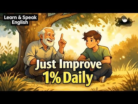 This Story Will Teach You How Small Steps Create Big Changes | Learn & Speak English