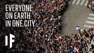 What If Everyone on Earth Lived in One City?
