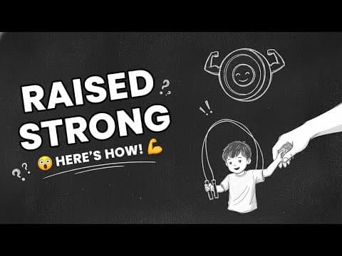 Strong Kids Aren’t Born They’re Raised. (Here's how you do it)