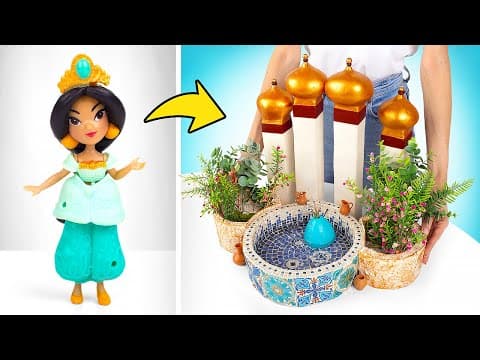 Diy fountain for princess jasmine