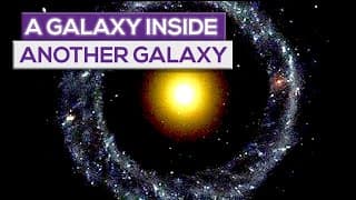 A Galaxy Suprisingly Inside Another Galaxy