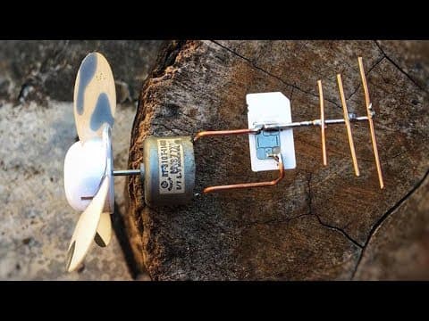 Sim Card Using Free Energy Generator Wireless