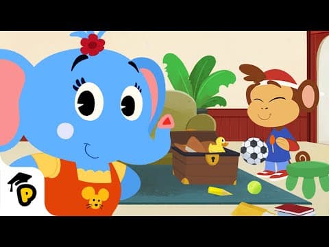 Help Bip sort his Toys | Sport it! | Kids Learning Cartoon | Dr. Panda TotoTime Season 1
