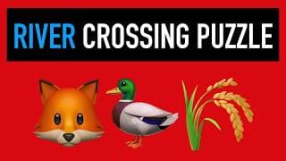 River Crossing Puzzle Explained |Not many Can Do This The First Time