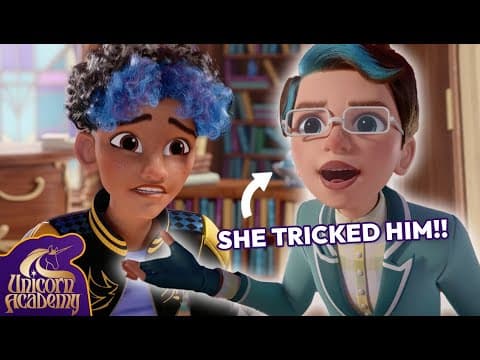 They're the BAD GUYS?? Halloween Pranksters Revealed! 👻 | Unicorn Academy | Cartoons for Kids