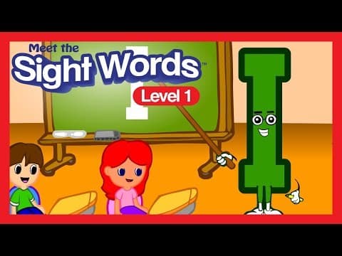Meet the Sight Words Level 1 - I